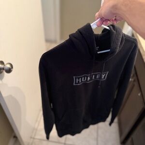 Hurley Black Hoodie worn only a few times